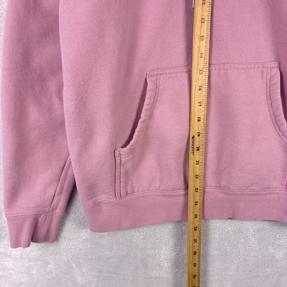 Glossier Hoodie Pullover Womens M Pink Classic Streetwear Preppy Yoga Workout - Picture 6 of 10